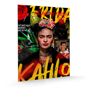 Alubild - Pop Art - Frida