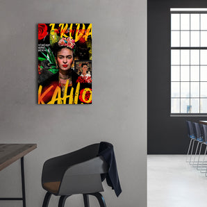 Alubild - Pop Art - Frida