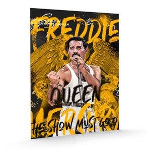 Alubild - Pop Art - Freddie