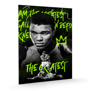 Alubild - Pop Art - Mohamed