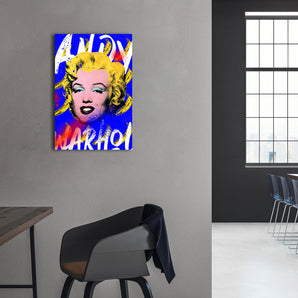 Alubild - Pop Art - Marylin Monroe