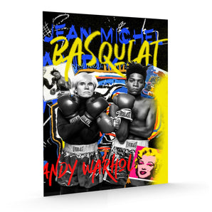 Alubild - Pop Art - Jean Boxer I