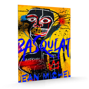 Alubild - Pop Art - Jean Abstrakter Mensch