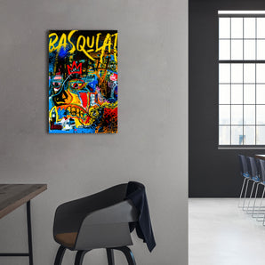 Alubild - Pop Art - Jean Grafitti