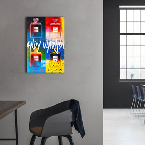 Alubild - Pop Art - Andy Duft