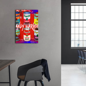 Alubild - Pop Art - Andy Dosen