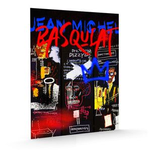 Alubild - Pop Art - Jean Scribble II