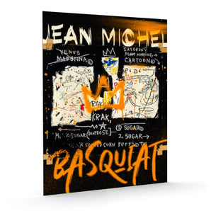 Alubild - Pop Art - Jean Scribble III