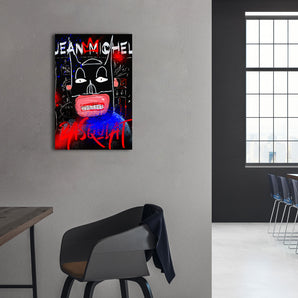 Alubild - Pop Art - Jean Bat