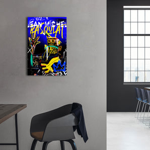 Alubild - Pop Art - Jean Roboter