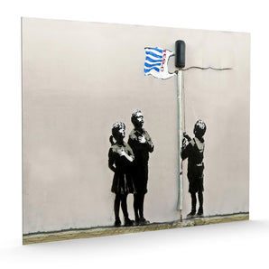 Alubild - Drei Kinder