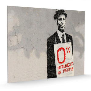 Alubild - Null Prozent