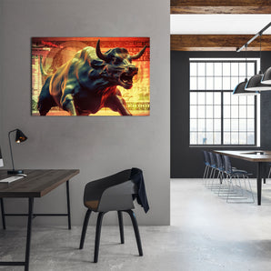 Alubild - Stock market bull