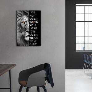 Alubild - Don't quit - Lion
