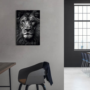 Alubild - Stay Hungry - Proud Lion