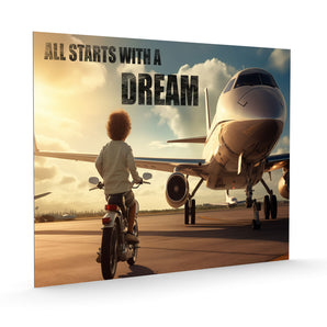 Alubild - Child's dream Jet