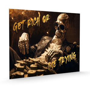 Alubild - Get rich - Skeleton