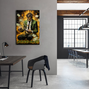 Alubild - Burning Money