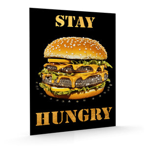 Alubild - Stay Hungry - Diamonds