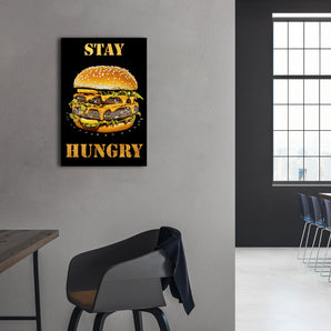 Alubild - Stay Hungry - Diamonds