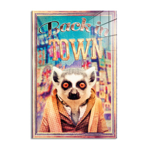 Glasbild - Back in town