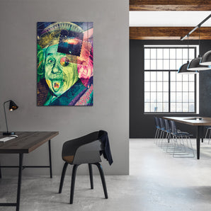 Glasbild - Einsteins secret