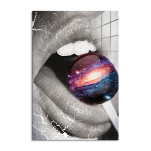Glasbild - Galactic taste