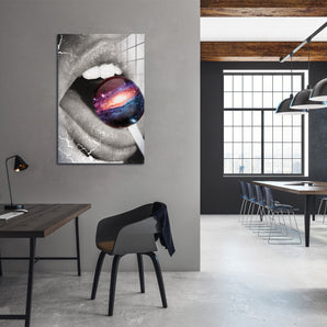 Glasbild - Galactic taste