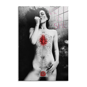 Glasbild - Love is she