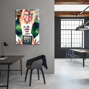 Glasbild - Jungle like