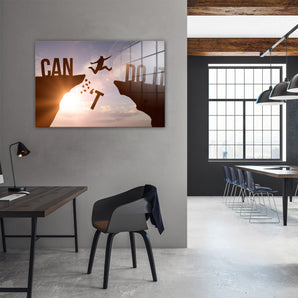 Glasbild - I cant do it Motivaton