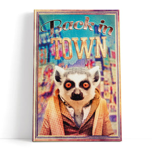 Leinwandbild - Back in town