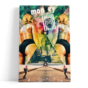Leinwandbild - Monkey business
