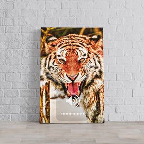 Leinwandbild - Tiger-scream