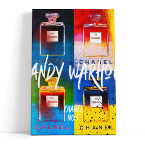 Leinwandbild - Pop Art - Andy Duft