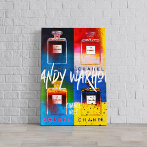 Leinwandbild - Pop Art - Andy Duft