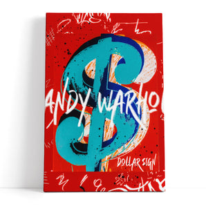 Leinwandbild - Pop Art - Andy Geld