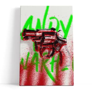 Leinwandbild - Pop Art - Andy Waffe