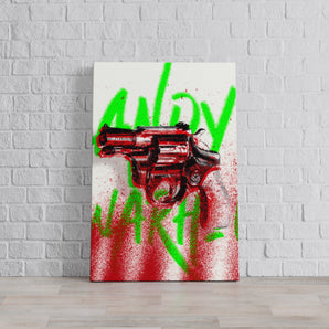 Leinwandbild - Pop Art - Andy Waffe