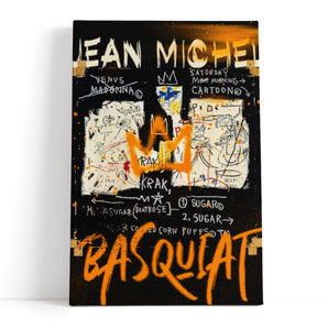 Leinwandbild - Pop Art - Jean Scribble III