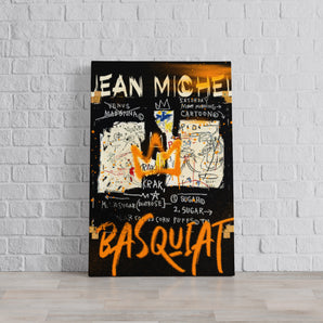 Leinwandbild - Pop Art - Jean Scribble III