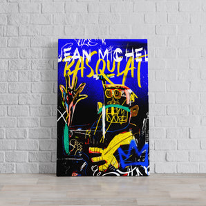 Leinwandbild - Pop Art - Jean Roboter