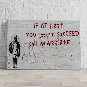 Leinwandbild - Call an Airstrike