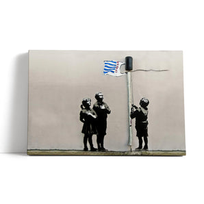 Leinwandbild - Drei Kinder