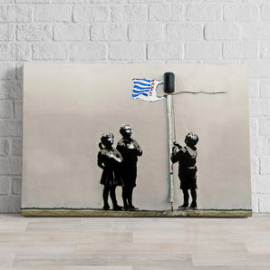 Leinwandbild - Drei Kinder