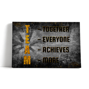 Leinwandbild - TEAM – Motivation