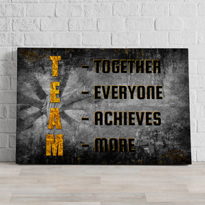 Leinwandbild - TEAM – Motivation