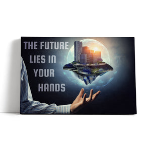 Leinwandbild - The future (Motivaion)