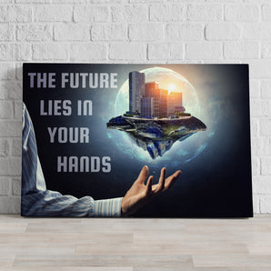 Leinwandbild - The future (Motivaion)
