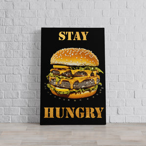 Leinwandbild - Stay Hungry - Diamonds
